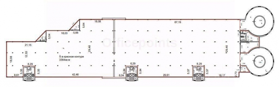 Аренда офиса Красногорск г, Красногорский б-р,  д. 4,  к. 1