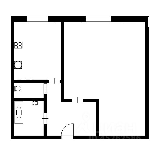 Продажа 1-комн квартиры на вторичном рынке Старобитцевская улица, 11