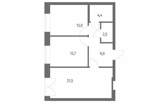 Продажа 2-комн квартиры на вторичном рынке Новоселье, ул Адмиралтейская,  д. 11