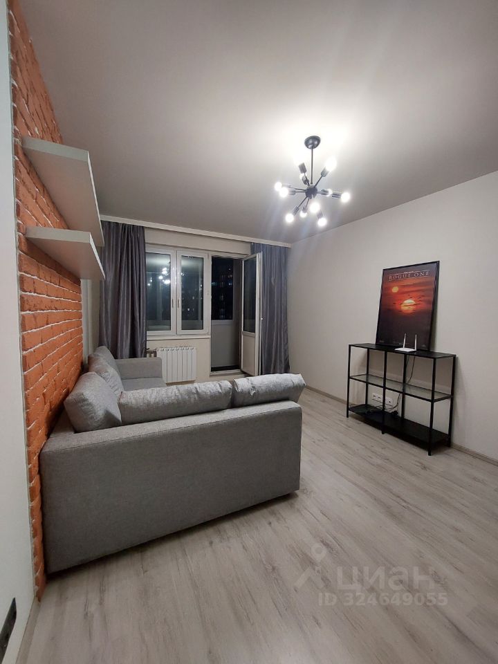 Аренда 1-комн квартиры на вторичном рынке улица Бориса Пастернака, 25