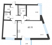 Продать Квартиры в новостройке Зеленогорск г., Ленина пр-кт   1