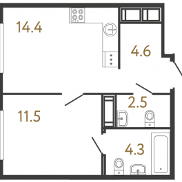 Продажа 1-комн квартиры в новостройке Санкт-Петербург г., Обводного кан. наб., к. 1 Продажа 1-комн квартиры в новостройке Санкт-Петербург г., Обводного кан. наб., к. 1