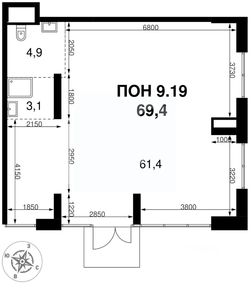 Продажа торгового помещения Амурская ул,  д. 22А