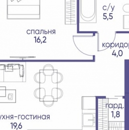 Продажа 2-комн квартиры на вторичном рынке улица Нижние Мнёвники,  д. 20