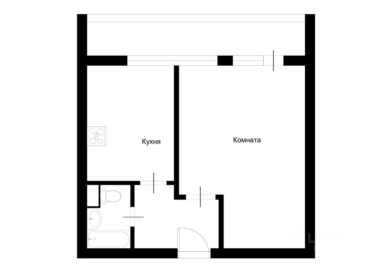 Аренда 1-комн квартиры на вторичном рынке Саянская улица, 11К1