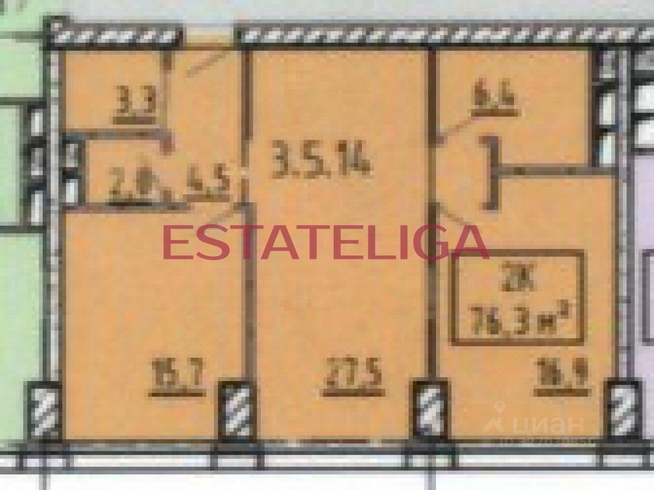 Продажа 3-комн квартиры на вторичном рынке Мичуринский пр-кт,  д. 56