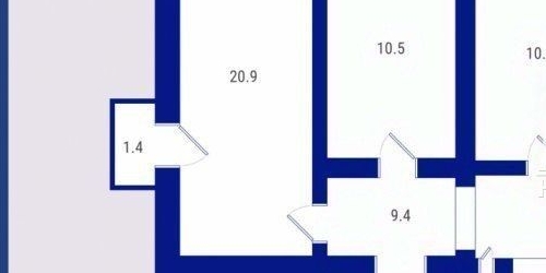 4-комн квартира Благодатная улица, 28