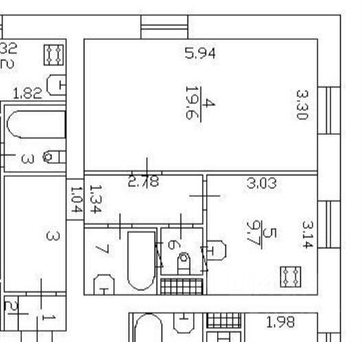 Продажа 1-комн квартиры на вторичном рынке улица Карташихина, 17