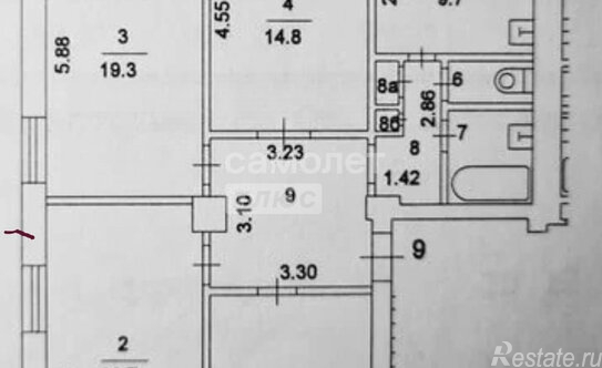 Продажа 4-комн квартиры на вторичном рынке улица Адмирала Макарова,  д. 41 к2