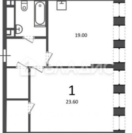 Продажа 1-комн квартиры на вторичном рынке ул Светланова,  д. 11,  к. 2
