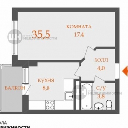Продажа 1-комн квартиры на вторичном рынке Кушелевская дор,  д. 7,  к. 3