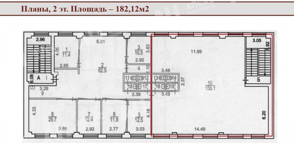 Аренда офиса Спасский туп