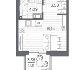 Продать Квартиры в новостройке Санкт-Петербург г., Полюстровский пр-кт   3
