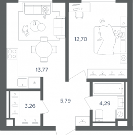 Продажа 1-комн квартиры в новостройке Москва г., Южнопортовая ул., к. 1 Продажа 1-комн квартиры в новостройке Москва г., Южнопортовая ул., к. 1