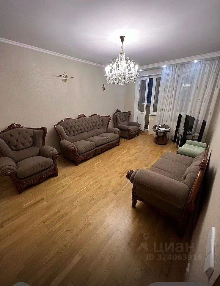 Аренда 3-комн квартиры на вторичном рынке Новочеремушкинская улица, 59