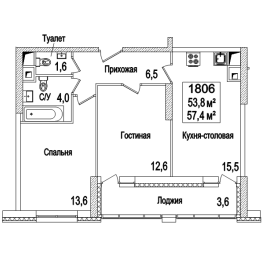 Продажа 2-комн квартиры в новостройке Рассказовка д., Андрея Тарковского б-р, к. 15 Продажа 2-комн квартиры в новостройке Рассказовка д., Андрея Тарковского б-р, к. 15