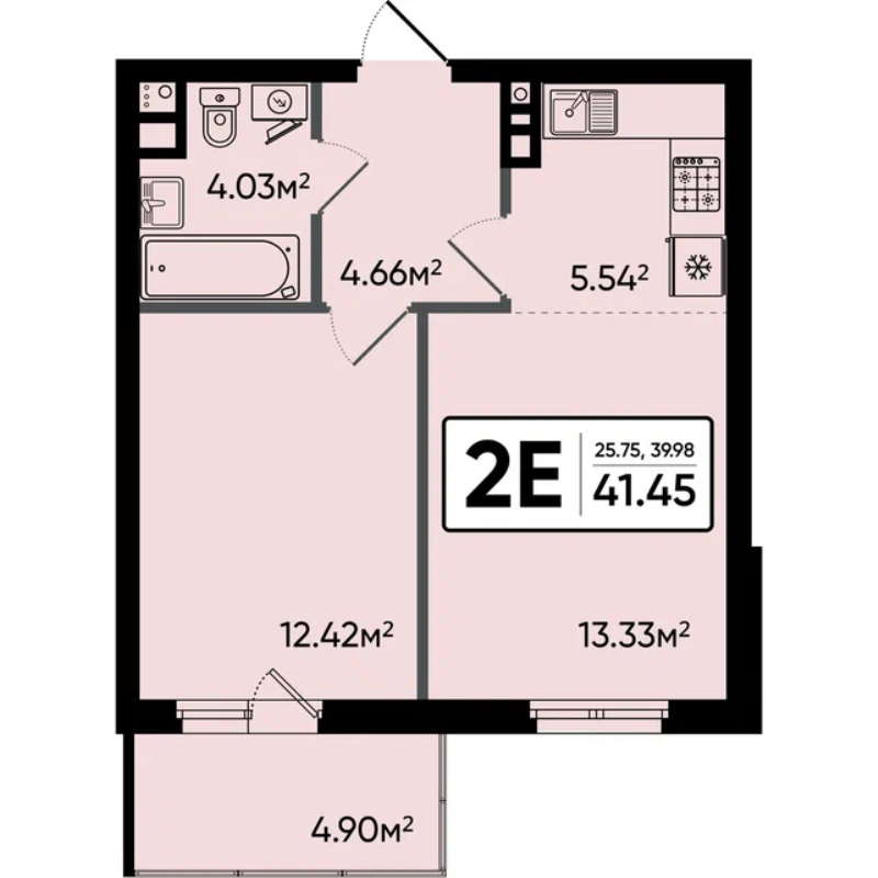Продажа 1-комн квартиры в новостройке Электросталь г., Ногинское ш.,  к. 4