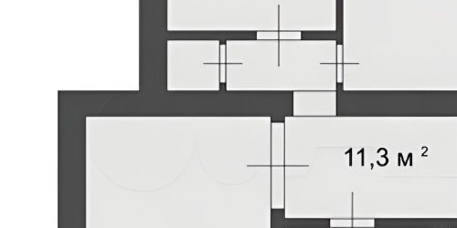 4-комн квартира улица Турку, 5/13