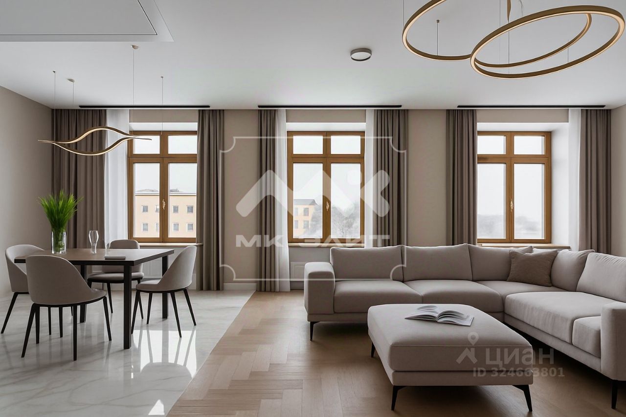 Продажа 5-комн квартиры на вторичном рынке Смольный проспект, 17