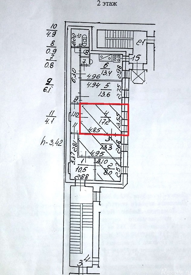Продажа комнаты Большая Разночинная,  д. 7