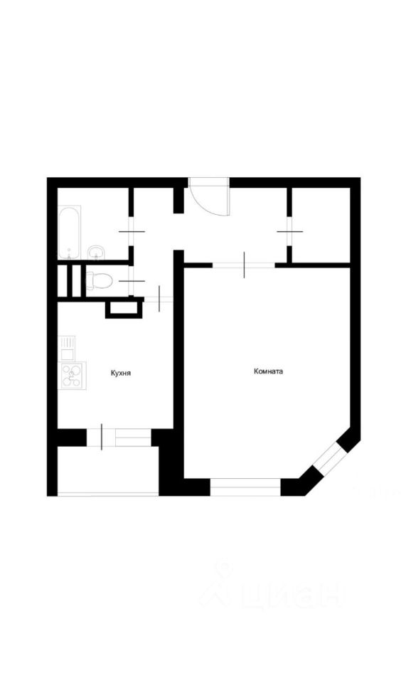 Продажа 1-комн квартиры на вторичном рынке Красная Горка мкр, Люберцы, проспект Гагарина,  д. 23