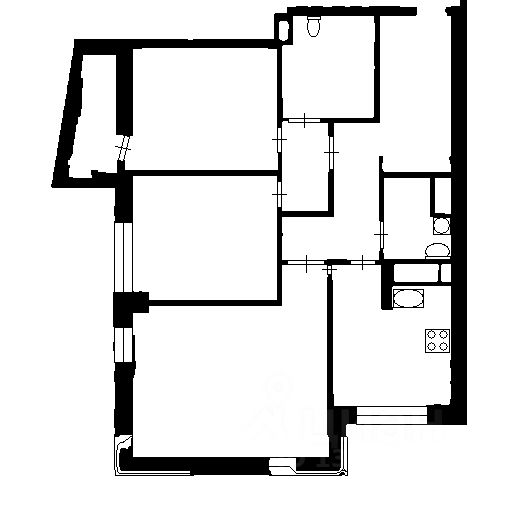 Продажа 3-комн квартиры на вторичном рынке Минская улица, 2