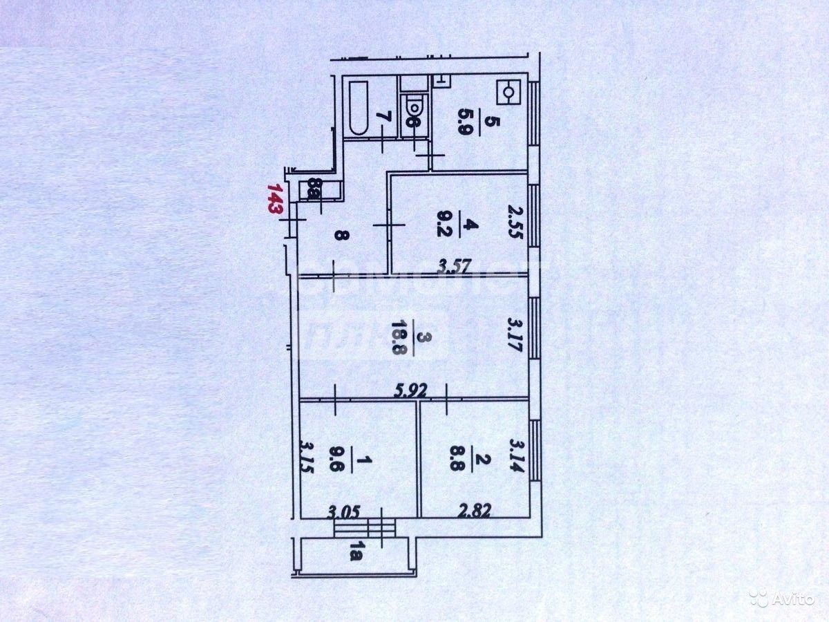 Продажа 4-комн квартиры на вторичном рынке проспект Маршала Жукова, 16К1