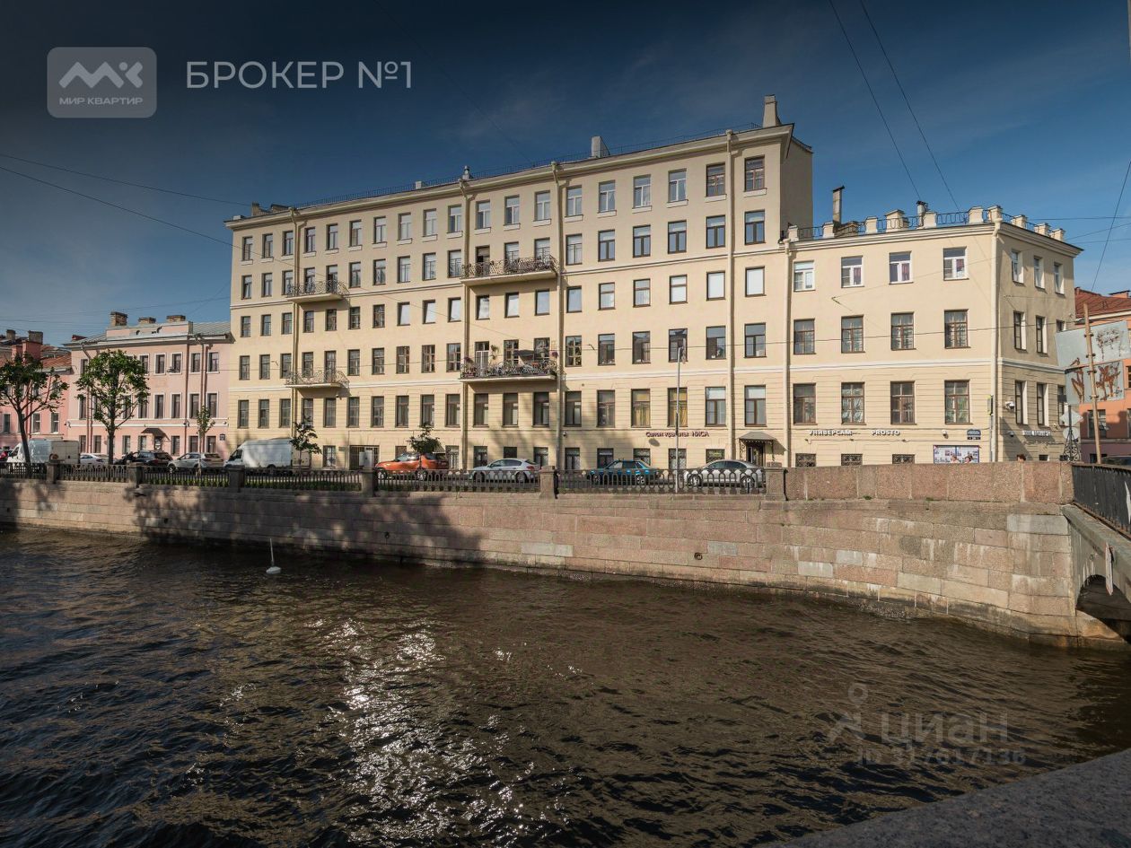 Продажа 6-комн квартиры на вторичном рынке Средняя Подьяческая улица, 15