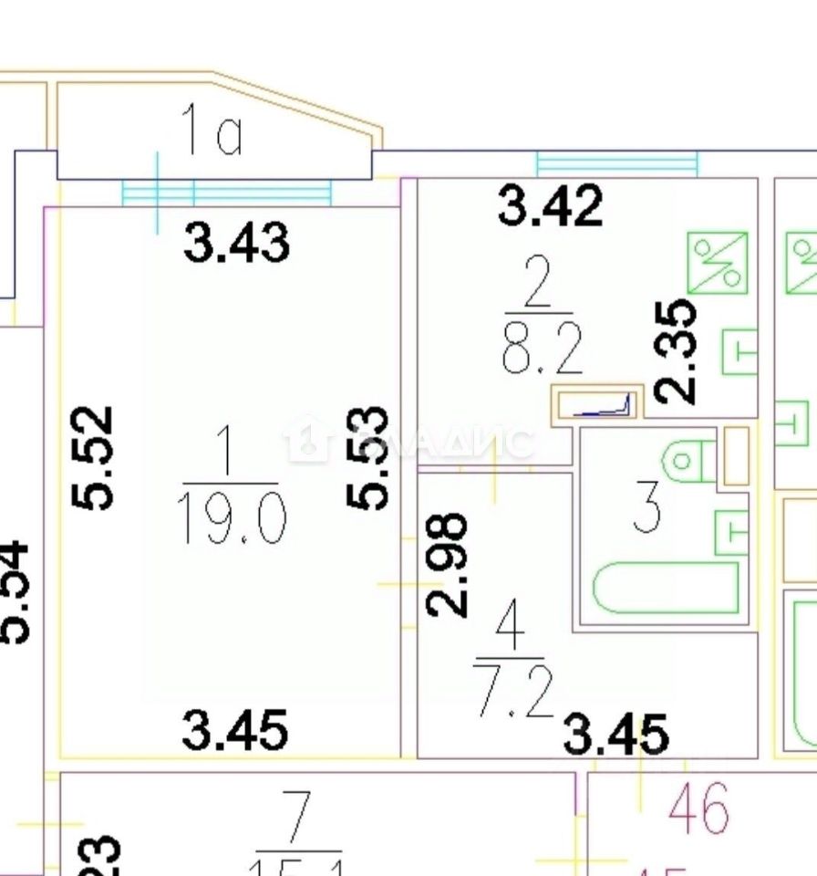 Продажа 1-комн квартиры на вторичном рынке Анадырский проезд, 77