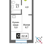 Продать Квартиры в новостройке Светлые Горы п., Пятницкое ш.   6