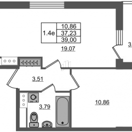 Продажа 1-комн квартиры в новостройке Новосаратовка д., Покровская Дорога ул.,  к. 1