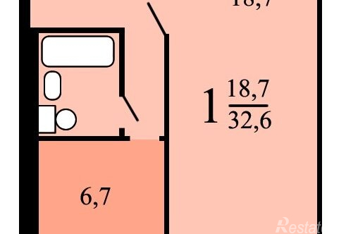 Продажа 1-комн квартиры на вторичном рынке улица Рокотова,  д. 7 к2