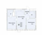 Продать Квартиры в новостройке Мытищи г., Академика Каргина ул.   2