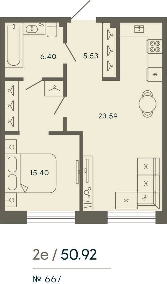 Продажа 1-комн квартиры в новостройке Ремесленная улица, дом 17, литера З
