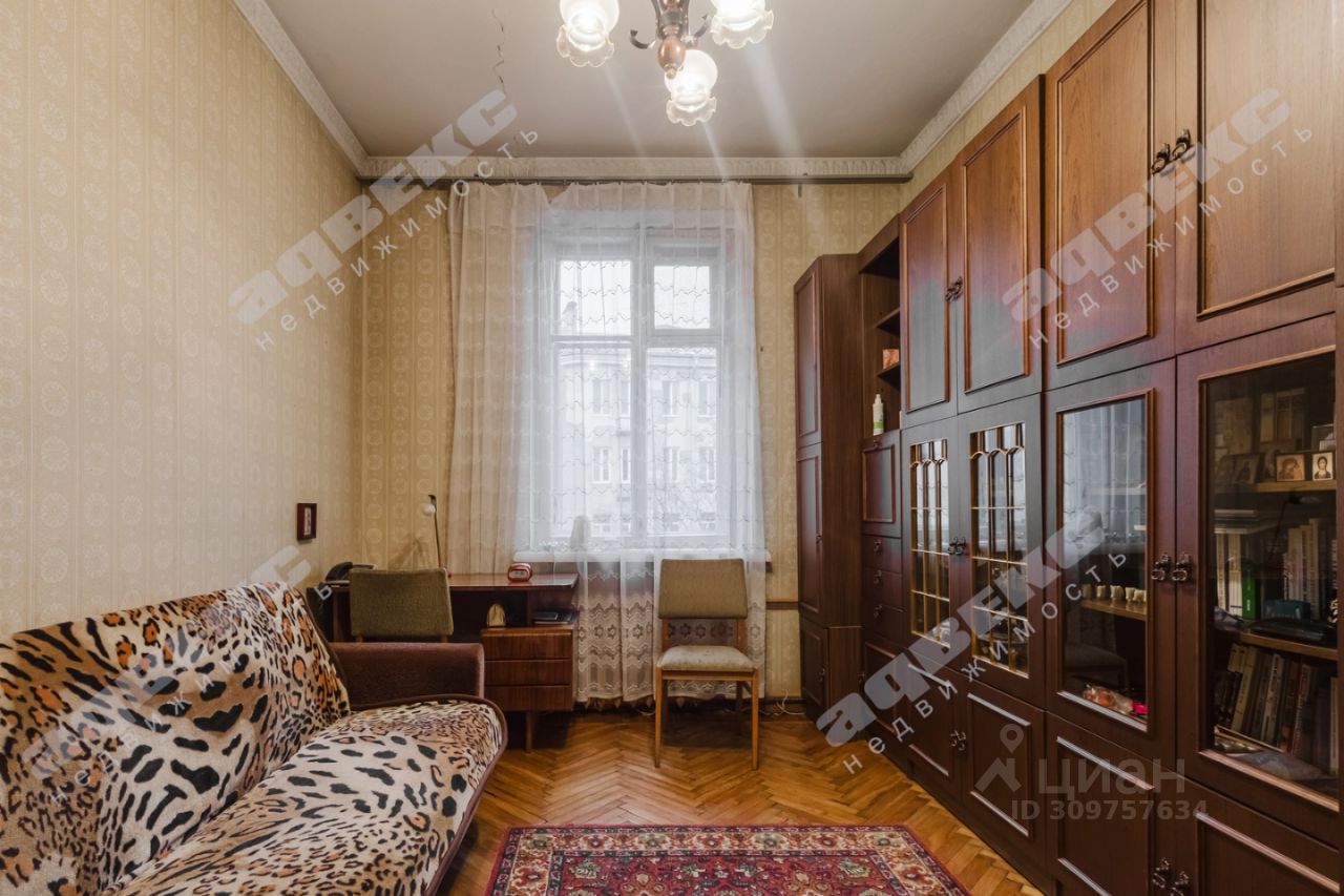 Продажа 3-комн квартиры на вторичном рынке Гаванская улица, 24