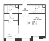 Продать Квартиры в новостройке Москва г., Обручева ул.   6