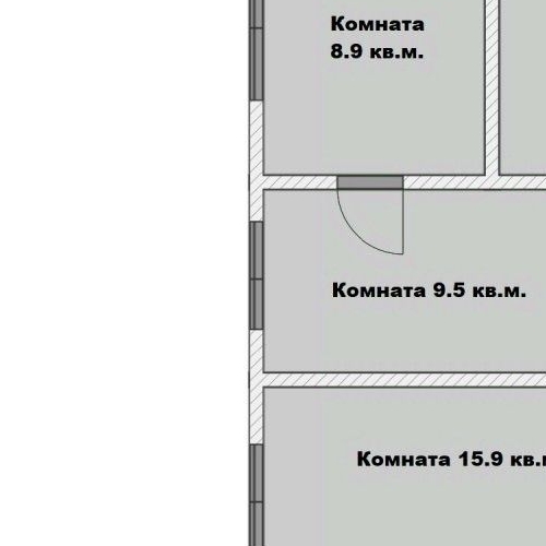 3-комн квартира пос. Шугозеро, улица Лесная, 4