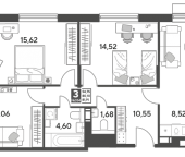 Продать Квартиры в новостройке Пушкино г., Зелёная Роща ул.   12