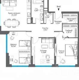 Продажа 3-комн квартиры на вторичном рынке Шмитовский проезд,  д. 39 к6