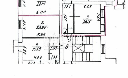 Продажа 3-комн квартиры на вторичном рынке Рентгена ул,  д. 6