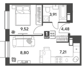 Продать Квартиры в новостройке Пушкино г., Зелёная Роща ул.   12