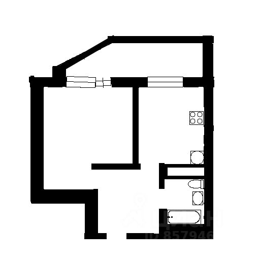 Продажа 1-комн квартиры на вторичном рынке Раменское, улица Мира, 1