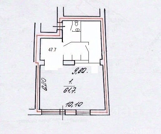 Аренда торгового помещения Гатчинская улица,  д. 1/56
