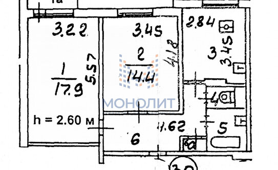 Продажа 2-комн квартиры на вторичном рынке улица Мичуринский Проспект, Олимпийская Деревня,  д. 22