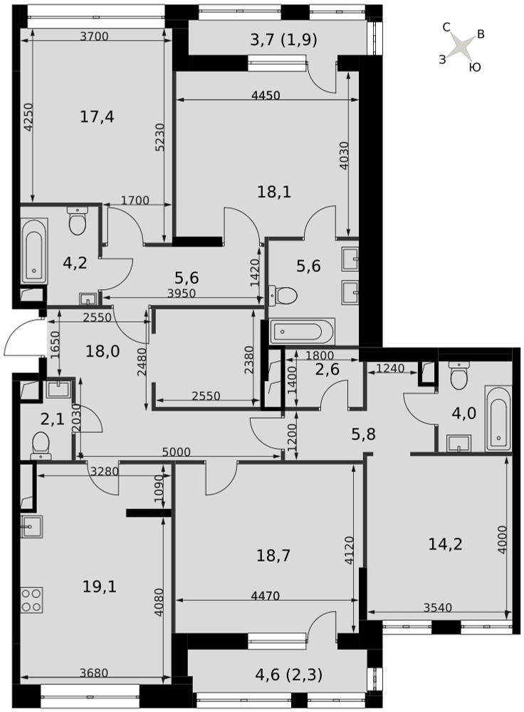 Продать Квартиры в новостройке улица Шеногина, 2   