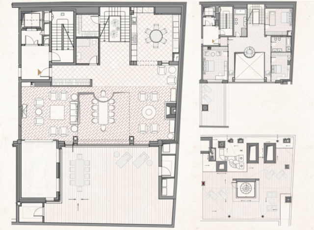Планировка ЖК Особняк Кушелева-Безбородко,  м2