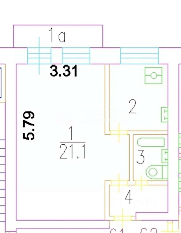 Продажа 1-комн квартиры на вторичном рынке Старая Басманная улица, 9к1