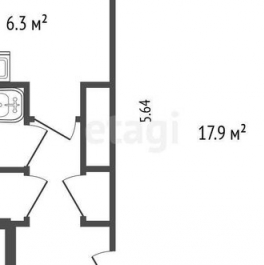 Продажа 1-комн квартиры на вторичном рынке Серебристый б-р,  д. 6,  к. 1