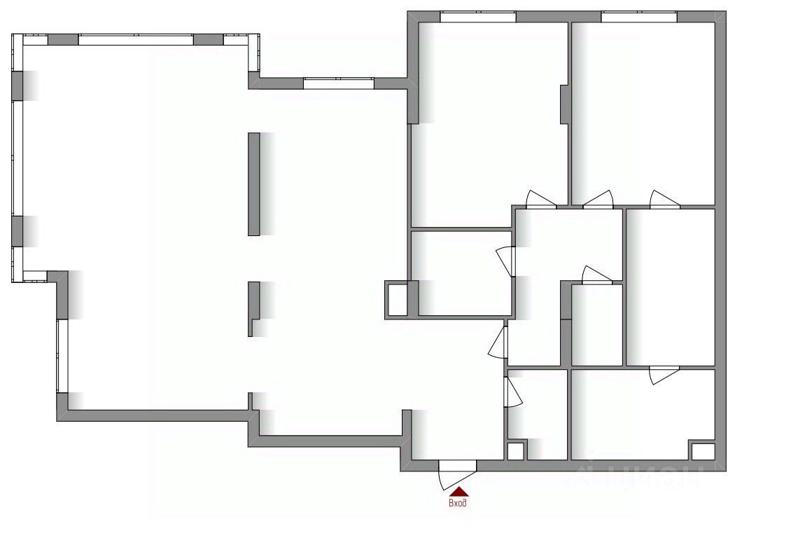 Продажа 4-комн квартиры на вторичном рынке 1-й Зачатьевский переулок, 5