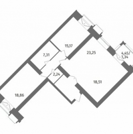Продажа 3-комн квартиры на вторичном рынке Северный пр-кт,  д. 7,  к. 1